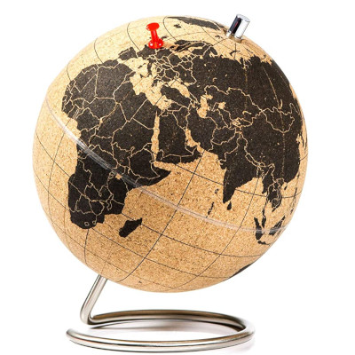 Travel-related retirement gifts: Desktop Cork World Map