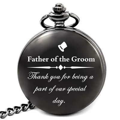 Father of The Groom Pocket Watch