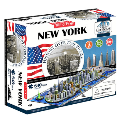 New York City Skyline Time Puzzle